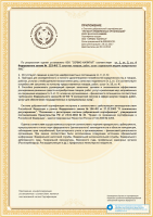Сертификат филиала Авиамоторная 50